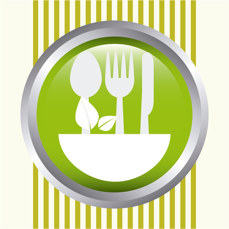 vegetarian food design のイラスト素材