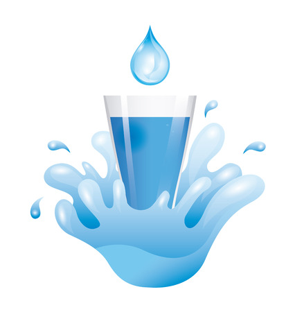 water concept design のイラスト素材