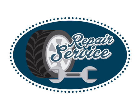 repair service design のイラスト素材