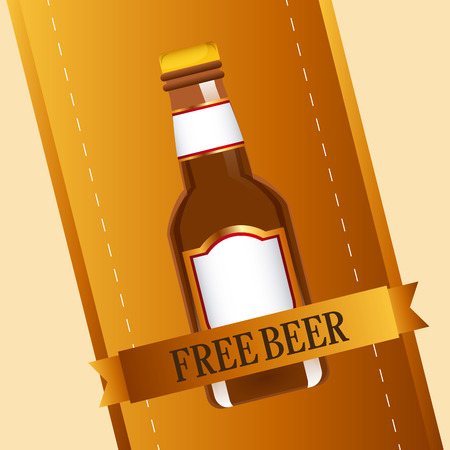 cold beer design   のイラスト素材