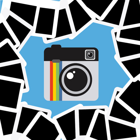 photography concept design, vector illustration eps10 graphicのイラスト素材