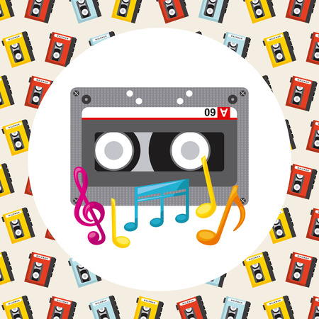 music concept design, vector illustration eps10 graphicのイラスト素材