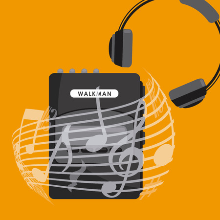 music concept design, vector illustration eps10 graphicのイラスト素材