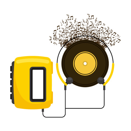 music concept design, vector illustration   のイラスト素材