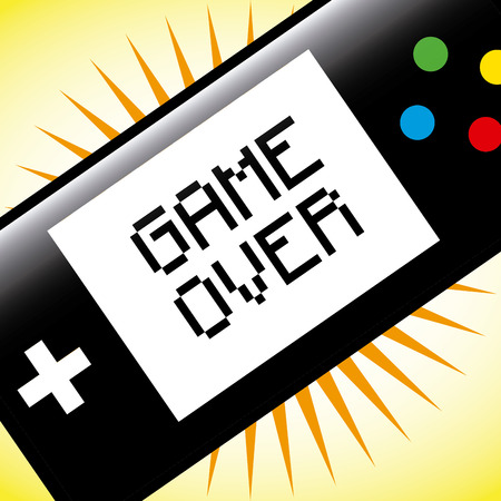 video games design, vector illustration  のイラスト素材