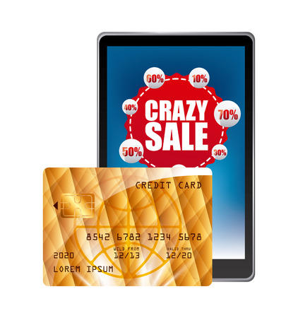 electronic commerce design  のイラスト素材