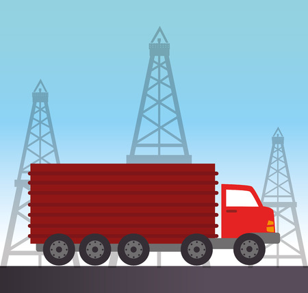 Industry design over white background, vector illustration.のイラスト素材