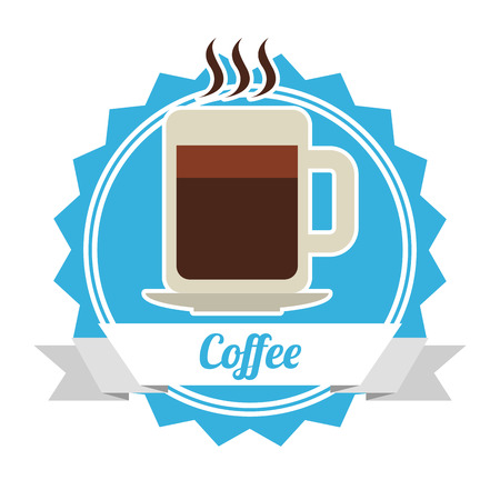 coffee time design, vector illustration  のイラスト素材