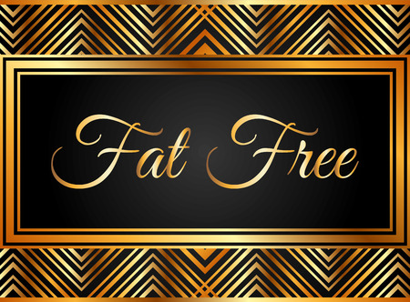 fat free design, vector illustration   のイラスト素材