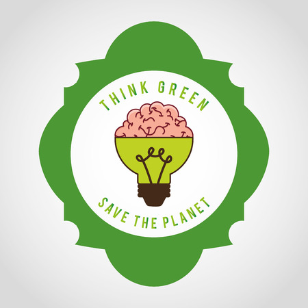 eco friendly design, vector illustration  のイラスト素材