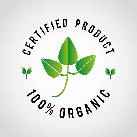 organic product design, vector illustration のイラスト素材
