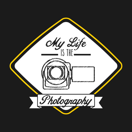 camera icon design, vector illustration eps10 graphicのイラスト素材