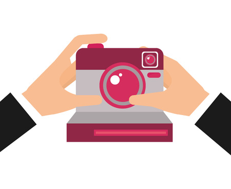 camera icon design, vector illustration eps10 graphicのイラスト素材