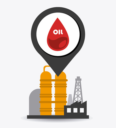 Industry design over white background, vector illustration.のイラスト素材