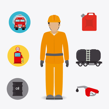 Industry design over white background, vector illustration.のイラスト素材