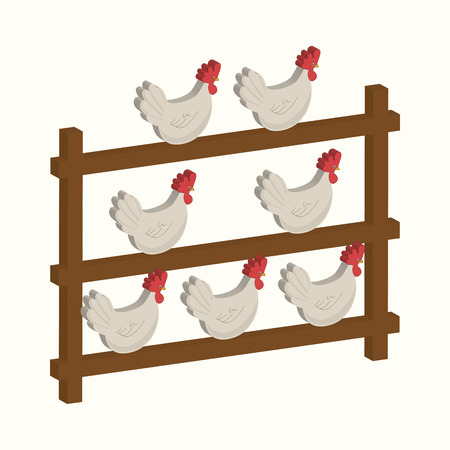 farm concept design, vector illustration eps10 graphicのイラスト素材