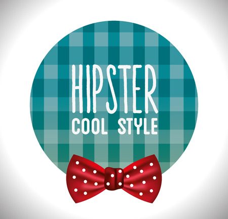 Hipster design over white background, vector illustration.のイラスト素材