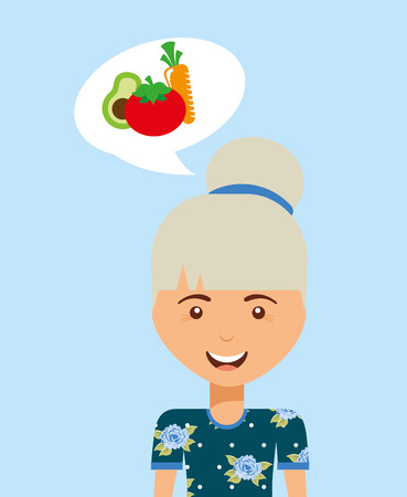 avatar concept design, vector illustration eps10 graphicのイラスト素材