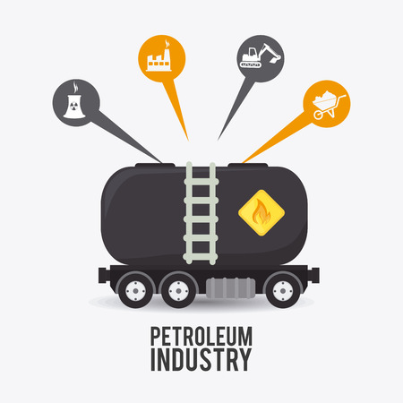 Industry design over white background, vector illustration.のイラスト素材