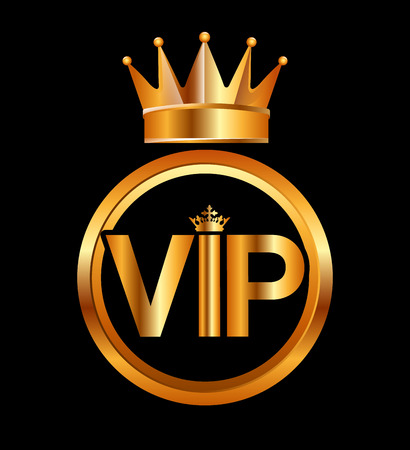 vip card design, vector illustration のイラスト素材