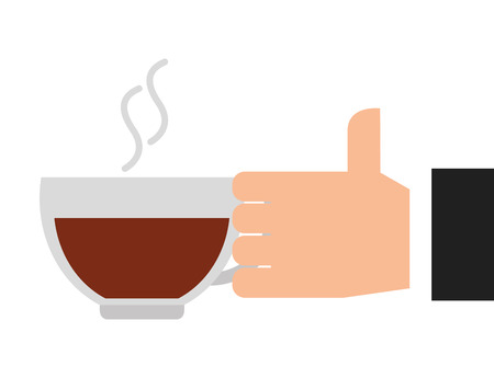 coffee icon design, vector illustration のイラスト素材
