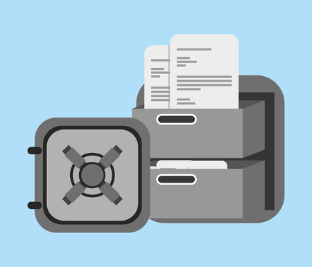 document concept design, vector illustration のイラスト素材