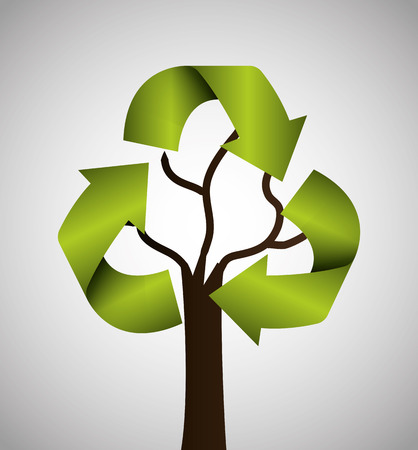 Ecology design, vector illustration  のイラスト素材