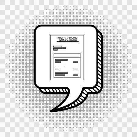 speech bubble design, vector illustration のイラスト素材