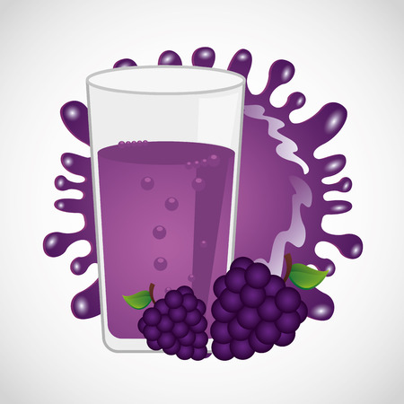 juice fruit design, vector illustration eps10 graphicのイラスト素材