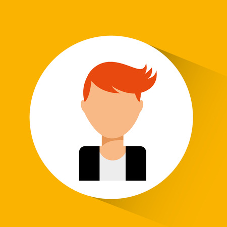 user avatar design, vector illustration eps10 graphicのイラスト素材