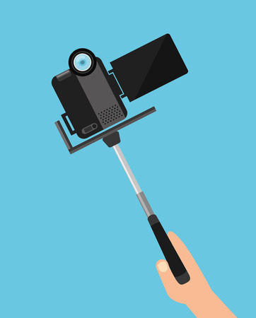 camera app design, vector illustration eps10 graphicのイラスト素材