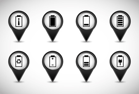 battery concept design, vector illustration eps10 graphicのイラスト素材