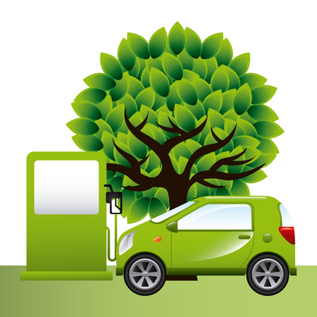eco friendly design, vector illustration graphicのイラスト素材