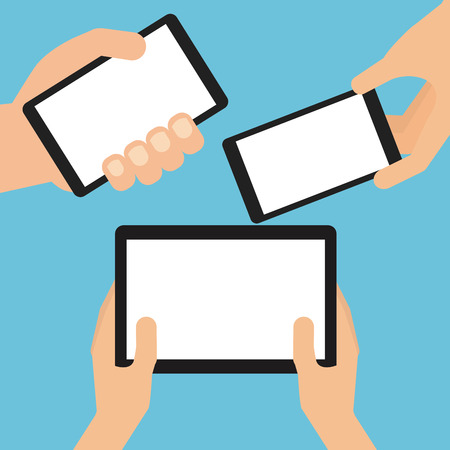 social media design, vector illustration graphicのイラスト素材