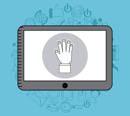 social media design, vector illustration graphicのイラスト素材