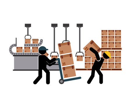 delivery service design, vector illustration  graphicのイラスト素材