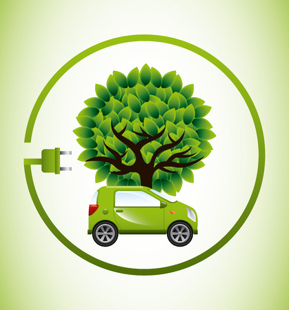 eco friendly design, vector illustration graphicのイラスト素材