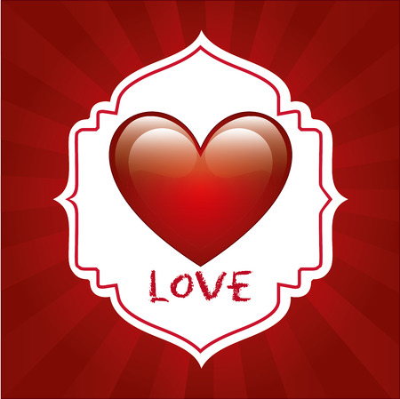 love card design, vector illustration のイラスト素材