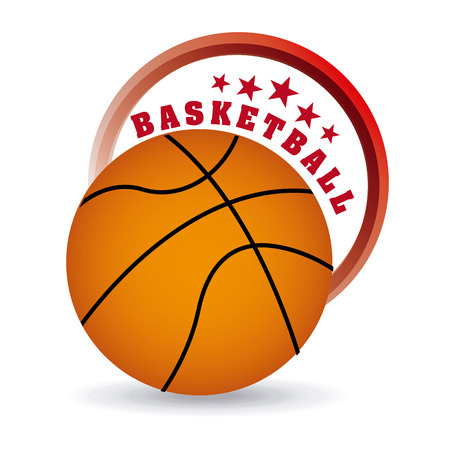 basketball sport design, vector illustration eps10 graphicのイラスト素材