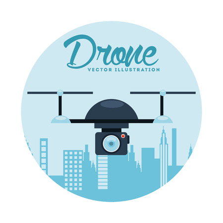 drone technology design, vector illustration eps10 graphicのイラスト素材
