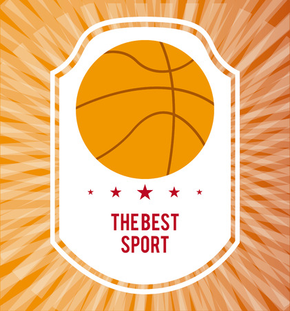basketball sport design, vector illustration eps10 graphicのイラスト素材