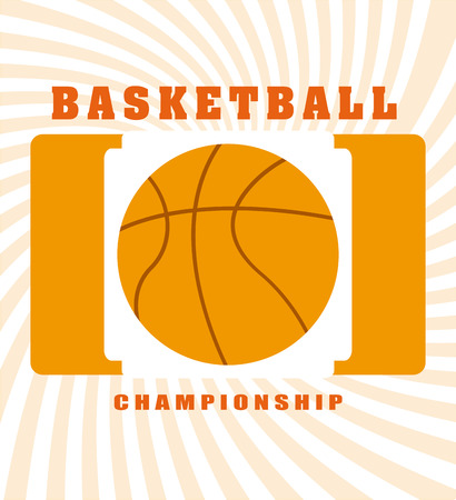 basketball sport design, vector illustration eps10 graphicのイラスト素材