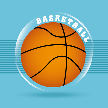 basketball sport design, vector illustration eps10 graphicのイラスト素材