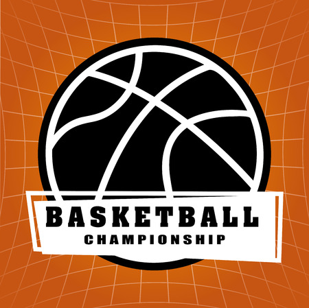 basketball sport design, vector illustration eps10 graphicのイラスト素材