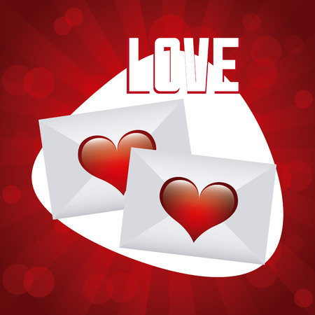 love card design, vector illustration eps10 graphicのイラスト素材