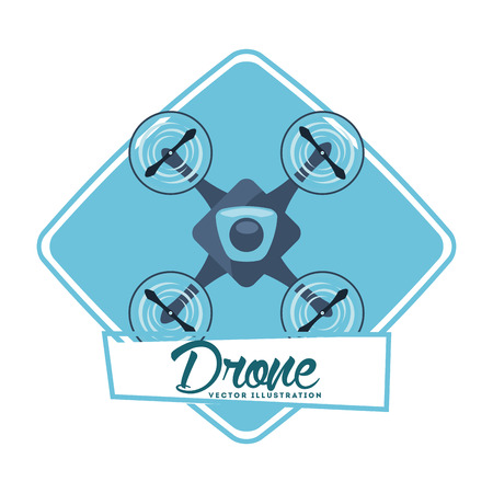 drone technology design, vector illustration eps10 graphicのイラスト素材