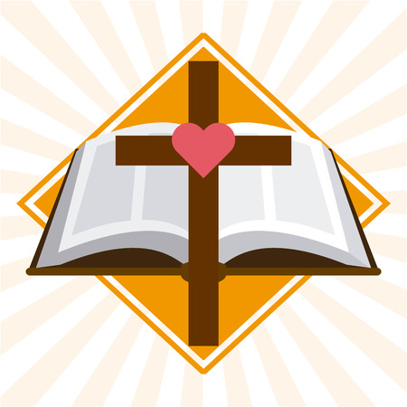 catholic symbol design, vector illustration eps10 graphicのイラスト素材