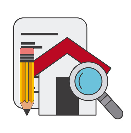 real estate design, vector illustration eps10 graphicのイラスト素材