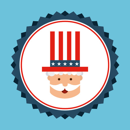 united states celebration design, vector illustration eps10 graphicのイラスト素材