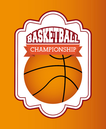 basketball sport design, vector illustration eps10 graphicのイラスト素材